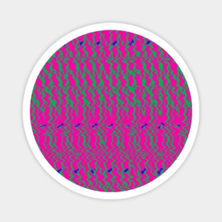 Pink zig zag Magnet